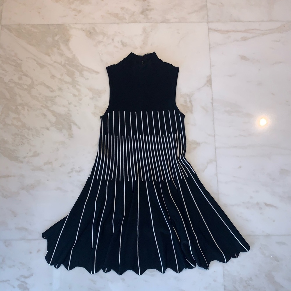 Ronny Kobo dress size large. Black and White.